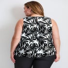 Sleeveless Double Layer Swing Tank image number null