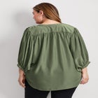 Studded Blouson Sleeve Blouse image number 2