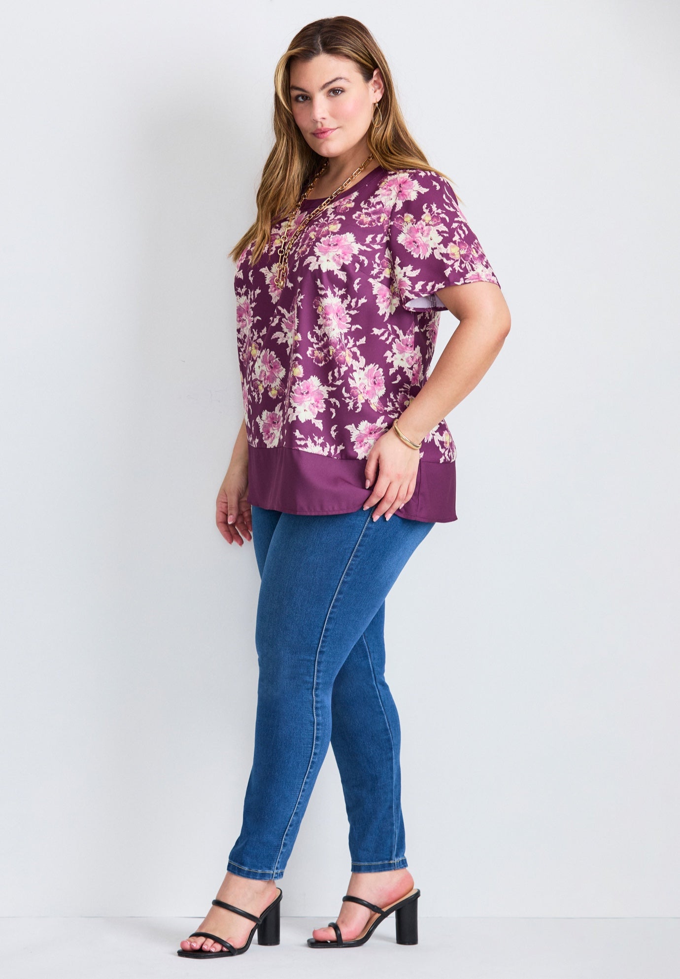 Color Block Hem Top image number 1