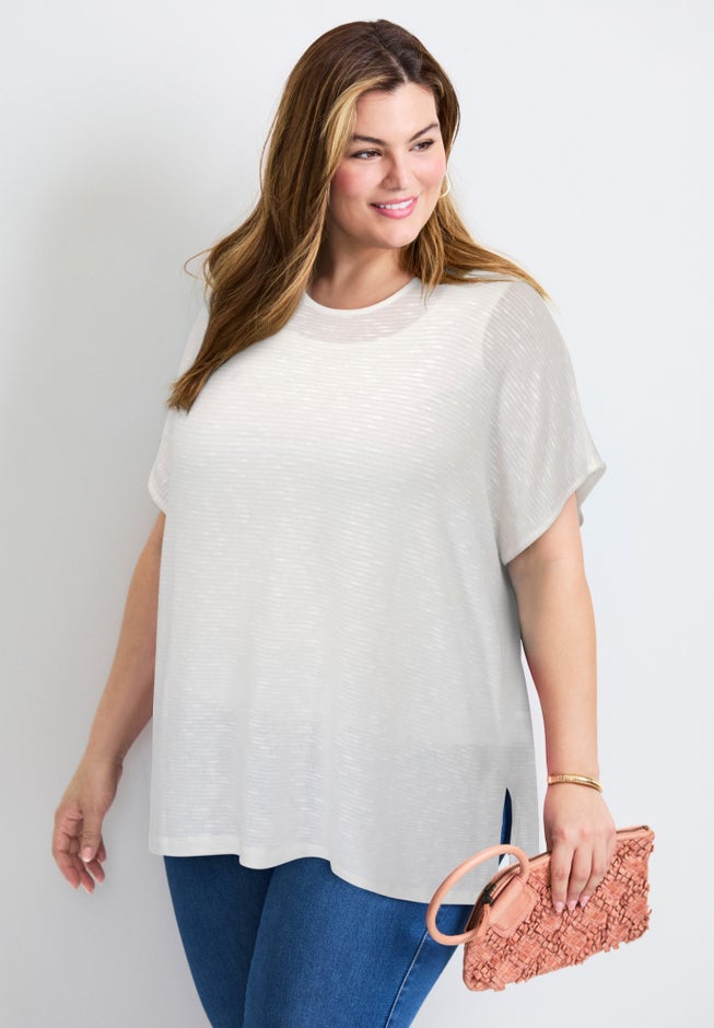 Lightweight Dolman Sweater image number 1