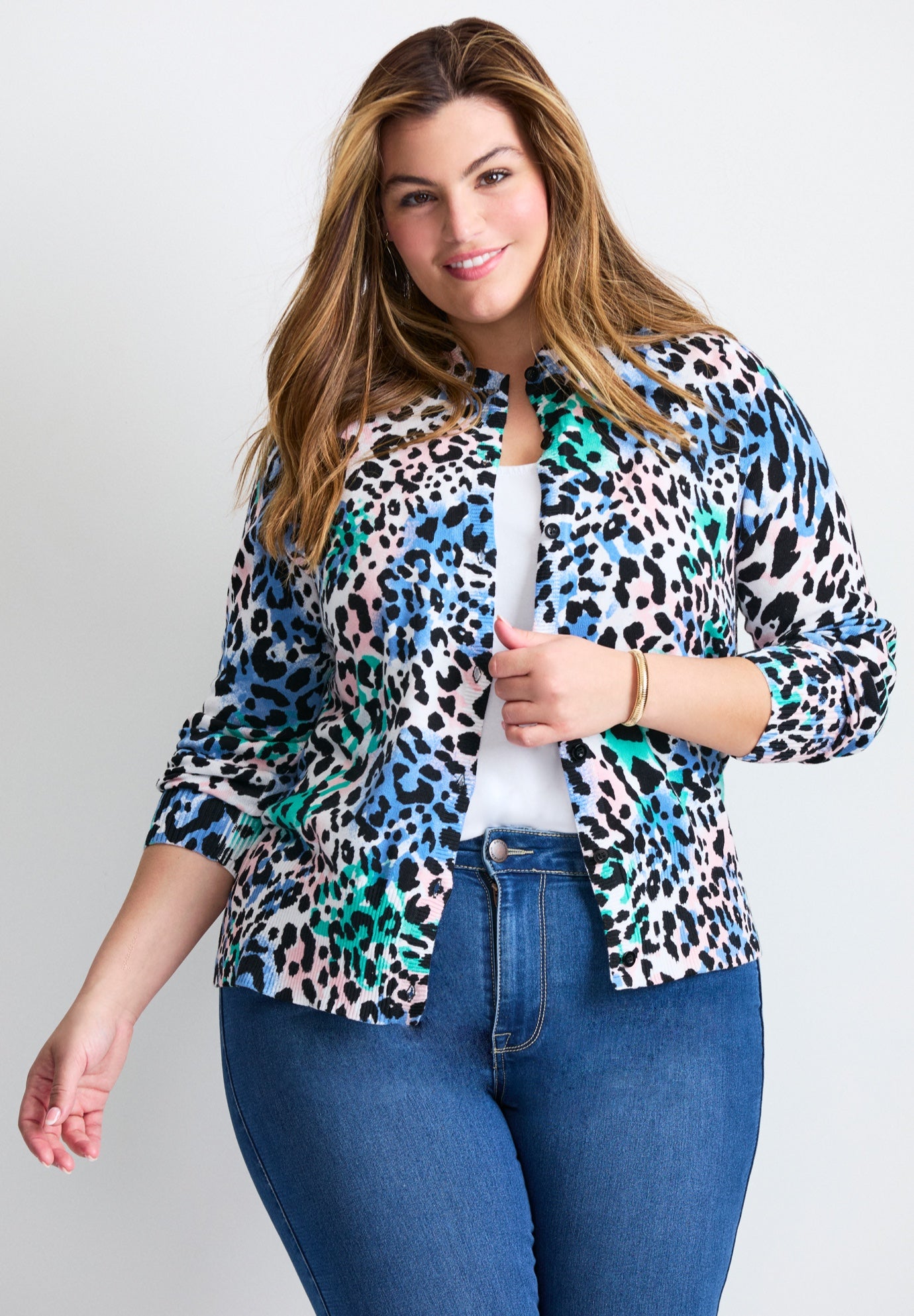 Signature Fine Gauge Cardigan image number 0