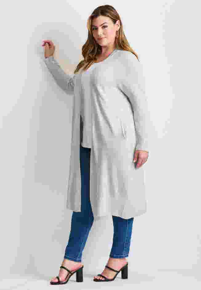 Raglan Sleeve Duster Cardigan image number 1