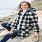 Hooded Fleece Coat image number 1