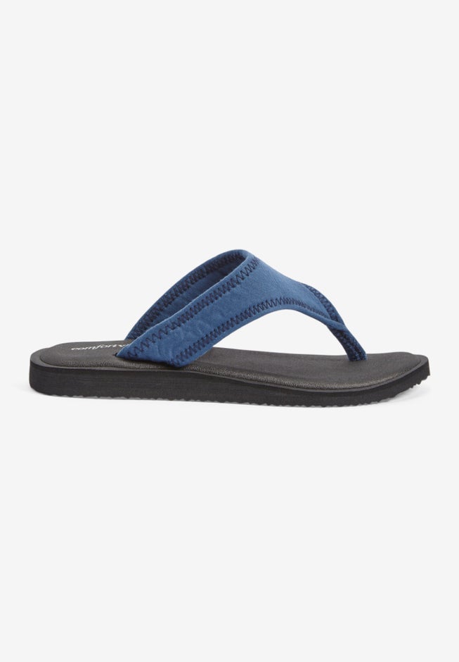 The Sylvia Soft Footbed Thong Slip On Sandal image number 3