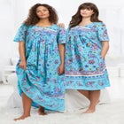 Mixed Print Short Lounger image number null