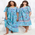 Mixed Print Short Lounger image number null