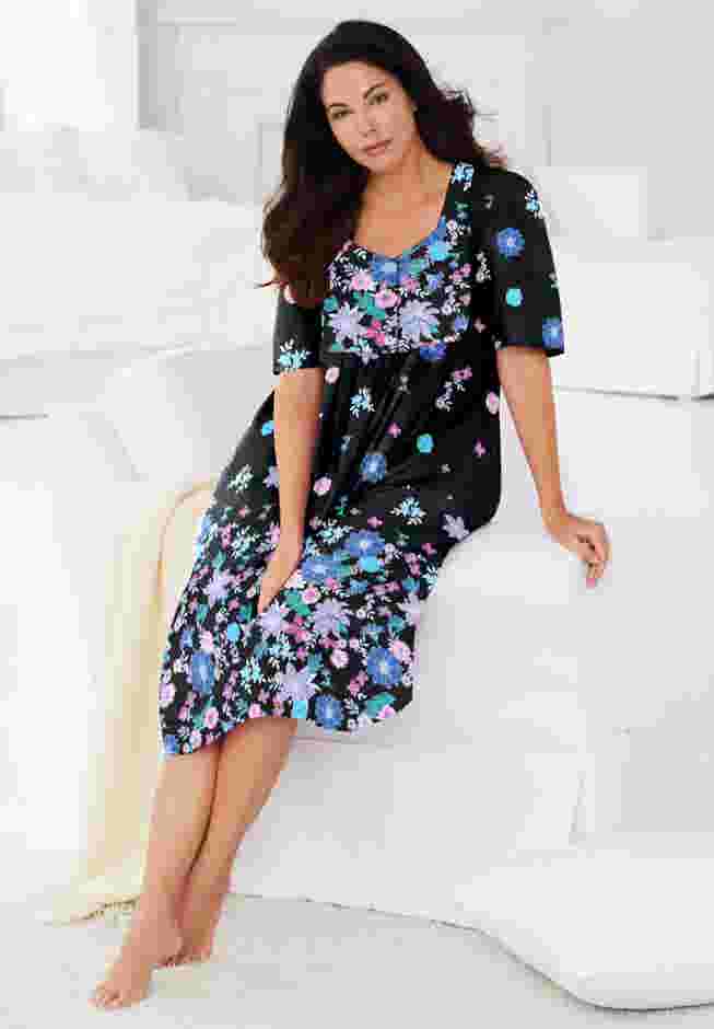 Mixed Print Short Lounger image number 5