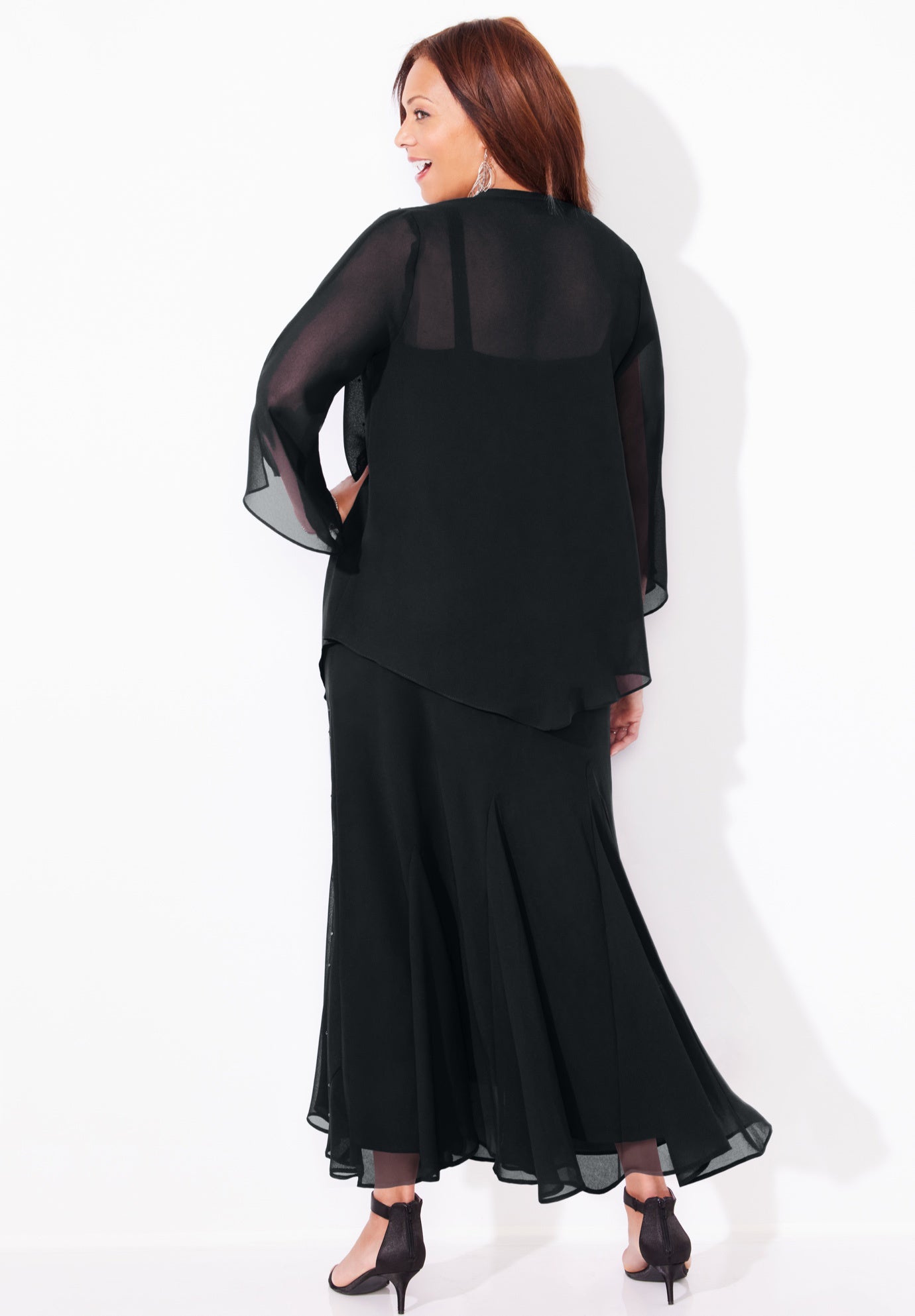 Masquerade Beaded Dress Set image number 1