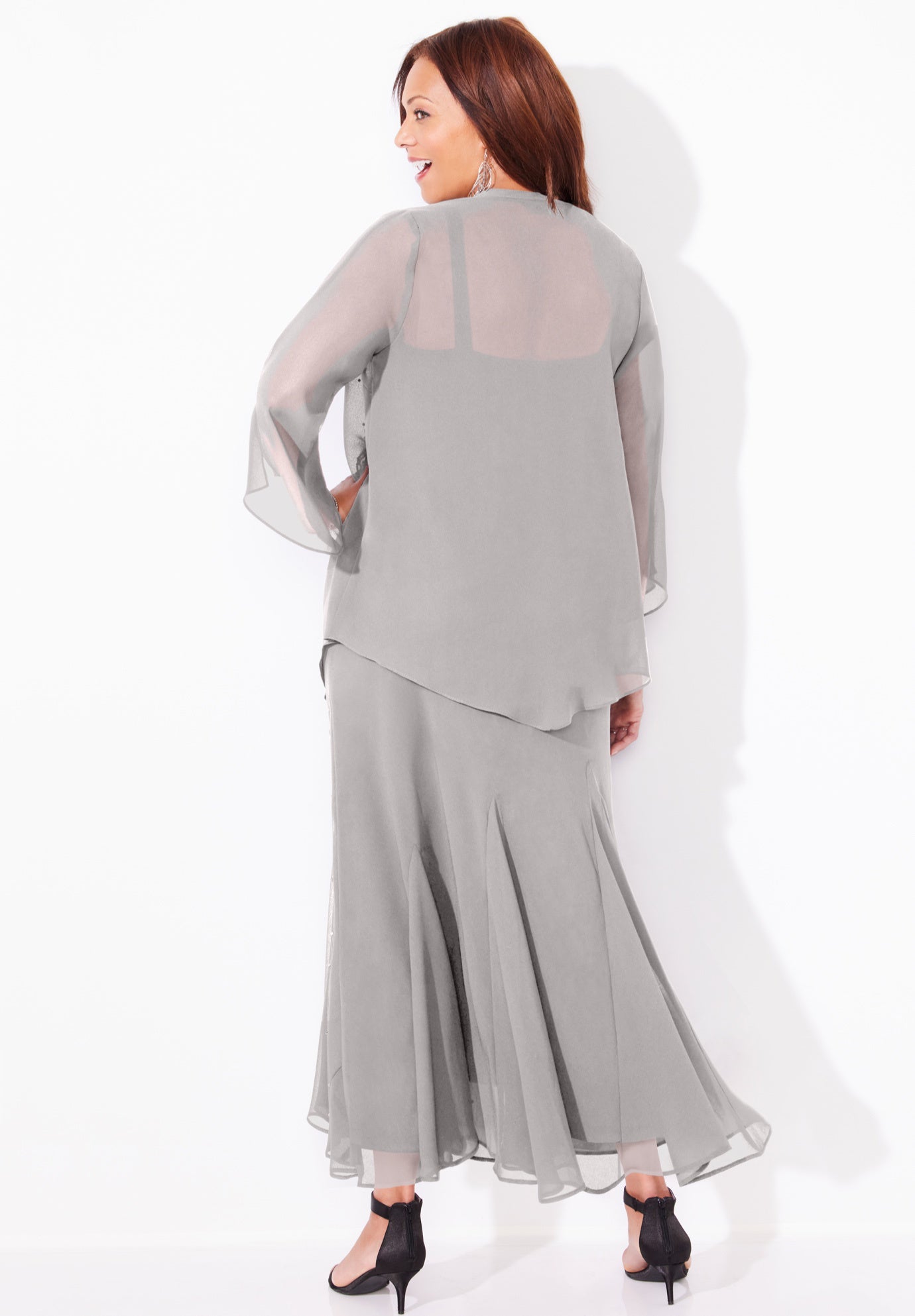 Masquerade Beaded Dress Set image number 1