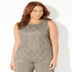 3-Piece Lace Gala Pant Suit image number null