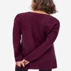 Button-Trim Sweater Tunic image number null