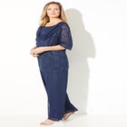 Sparkle & Lace 2-Piece Pant Suit image number null
