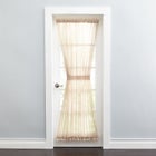 BH Studio Sheer Voile Door Panel With Tiebacks image number 0