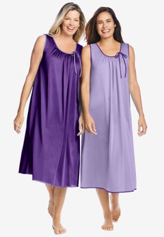 2-Pack Sleeveless Nightgown