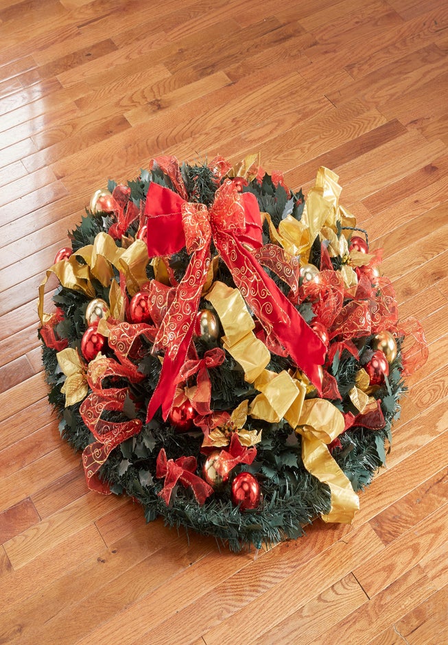 Fully Decorated Pre-Lit 4&frac12;' Pop-Up Christmas Tree image number 2