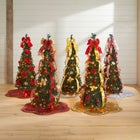 Fully Decorated Pre-Lit 4&frac12;' Pop-Up Christmas Tree image number 5