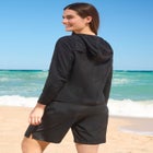 Hooded Taslon Cover Up image number null