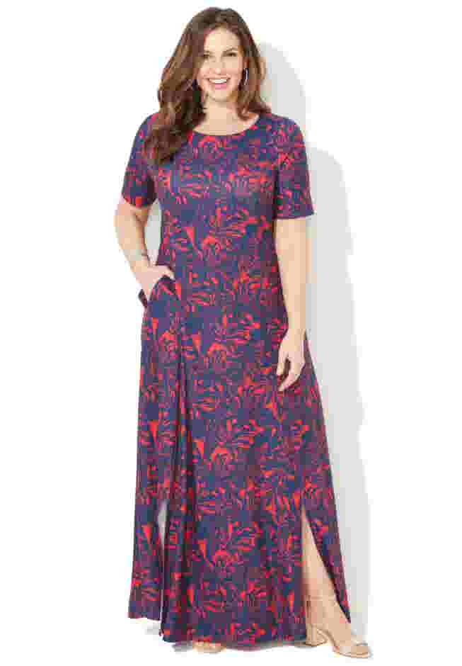 Scoopneck Maxi Dress image number 0
