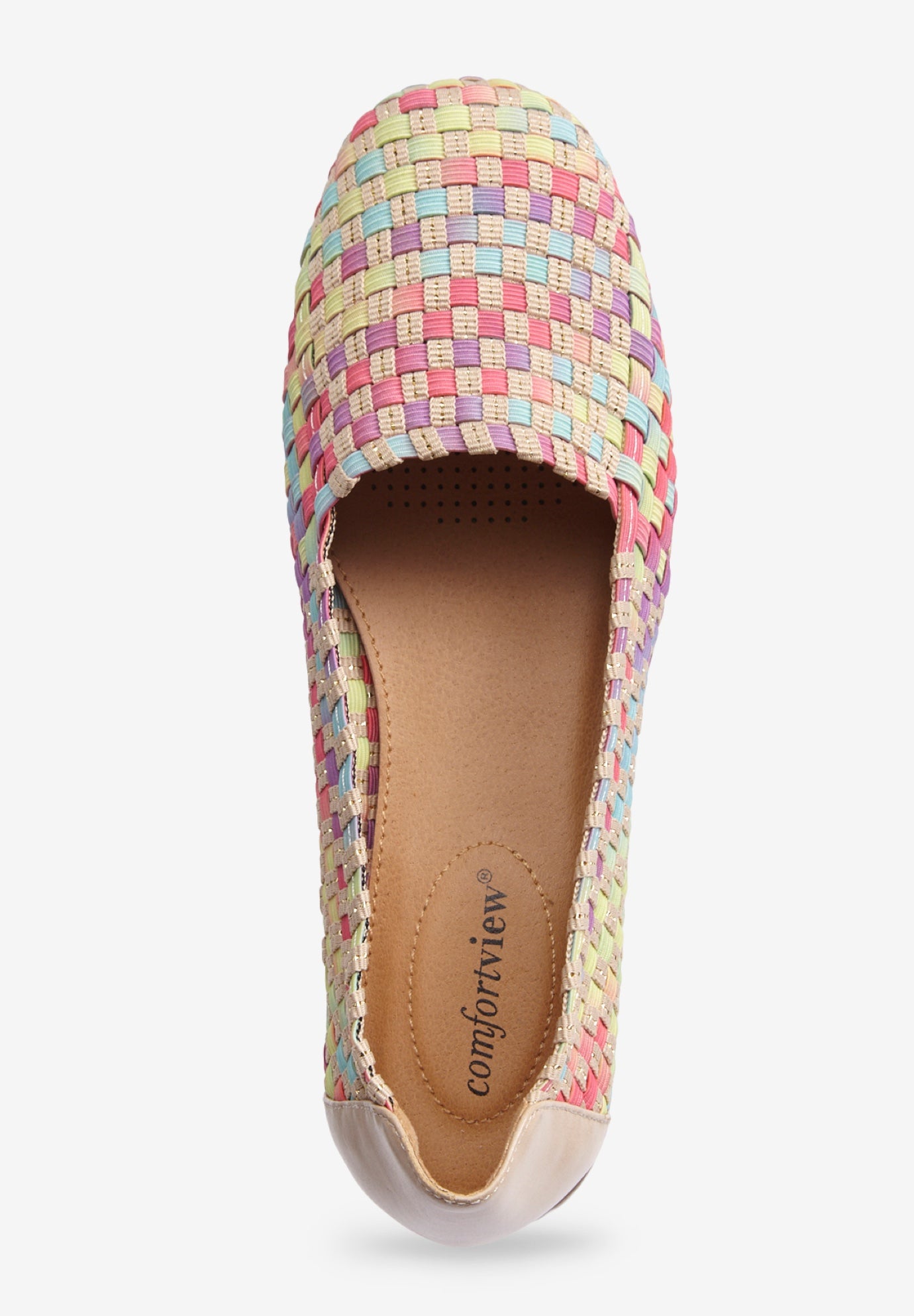 The Bethany Stretch Woven Slip On Flat image number 5