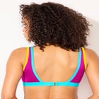  Shimmer Trim High-Neck Keyhole Bikini Top image number 1