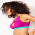  Shimmer Trim High-Neck Keyhole Bikini Top image number 2