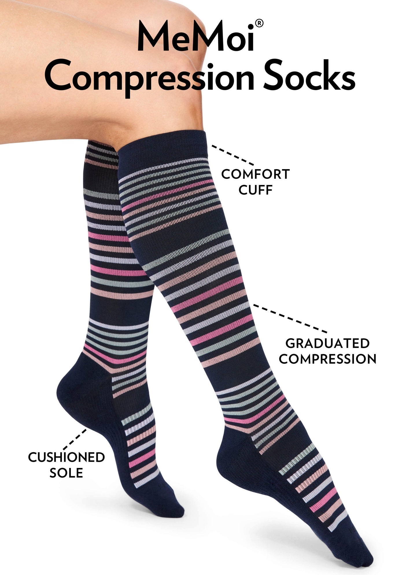MeMoi Compression Socks image number 1