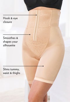 Power Shaper Firm Control High-Waist Capri Long Leg Shaper