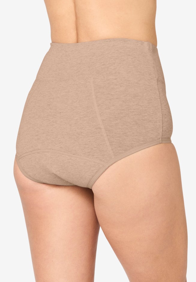 Cotton Spandex Incontinence Brief 2-Pack image number 3