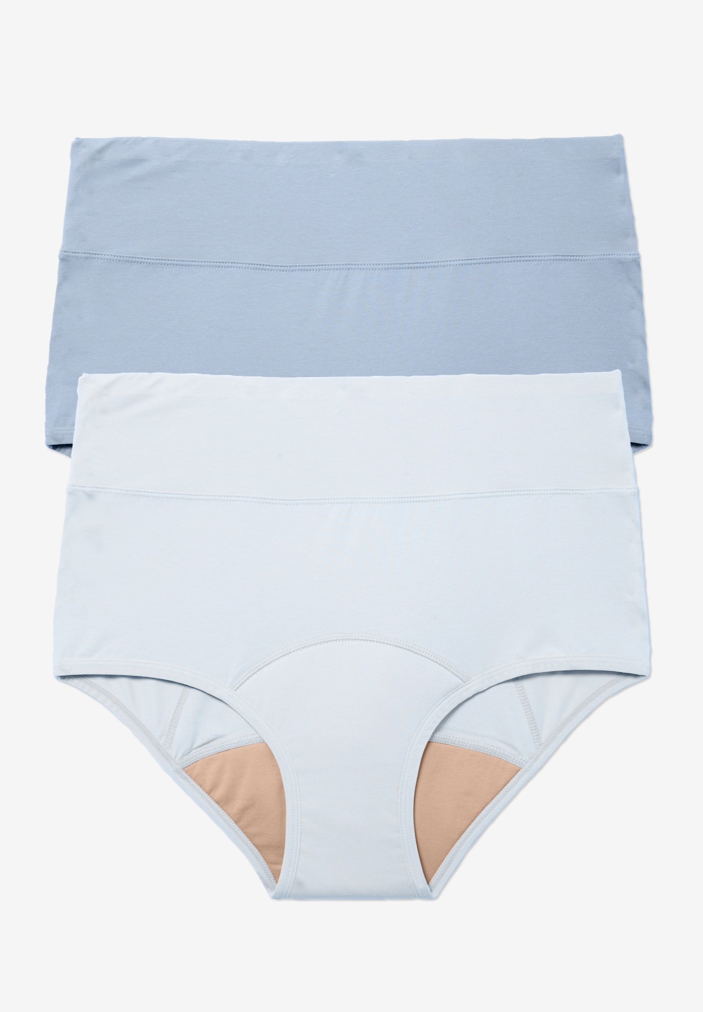 Cotton Spandex Leak-Proof Brief 2-Pack image number 0