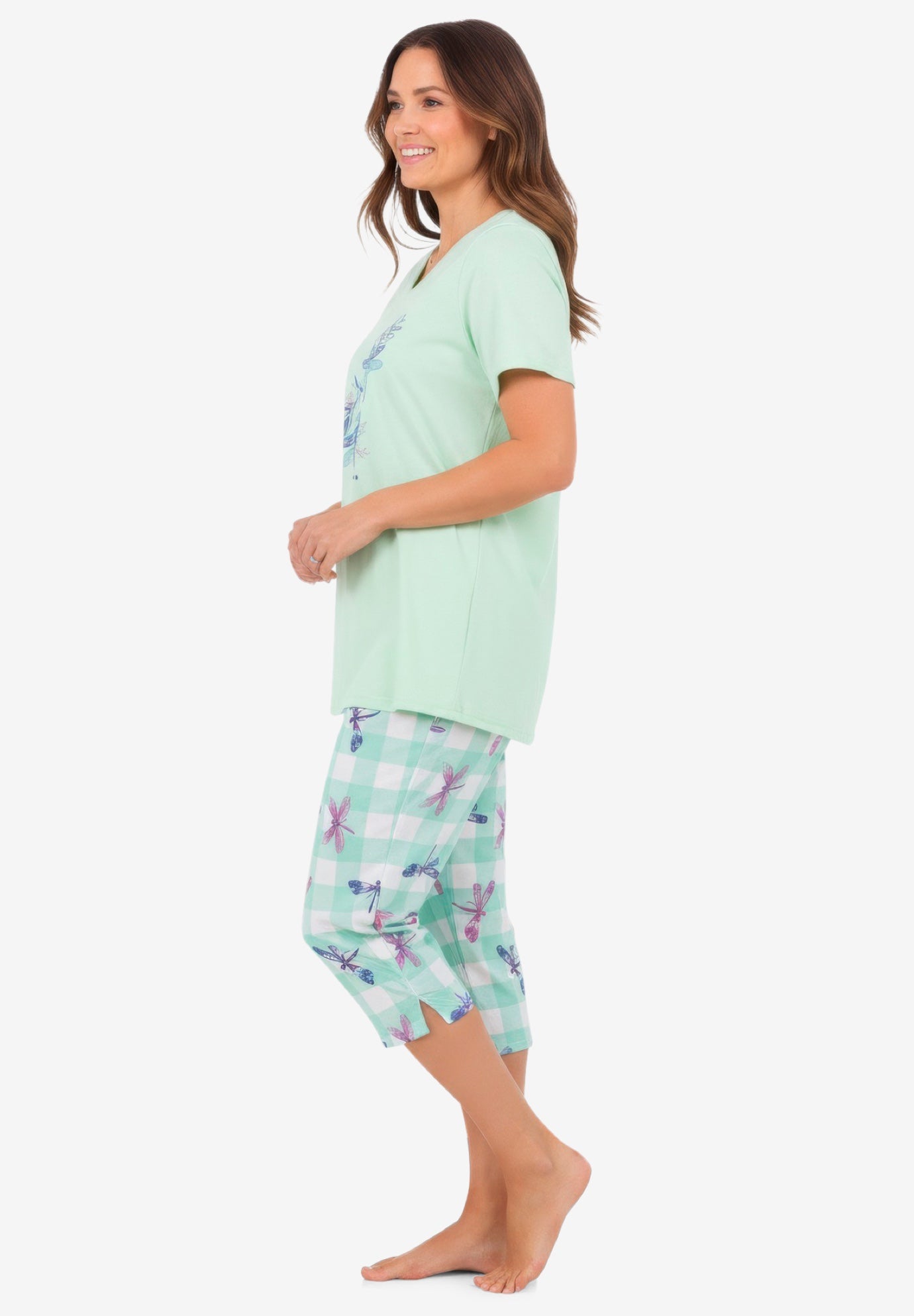 Only Necessities&reg; Capri Pajamas image number 2