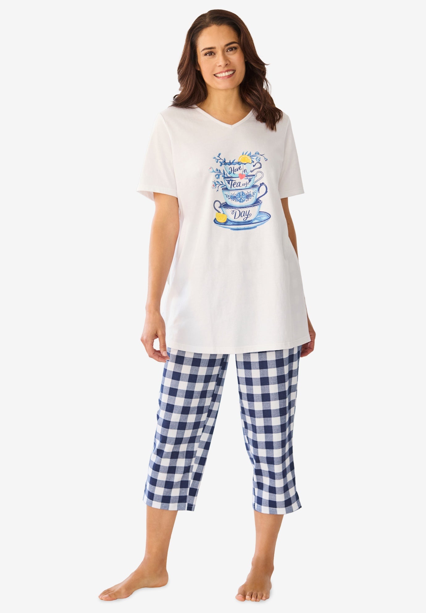 Only Necessities&reg; Capri Pajamas image number 0