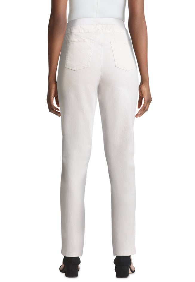 Stretch Denim Straight-Leg Jegging image number 2