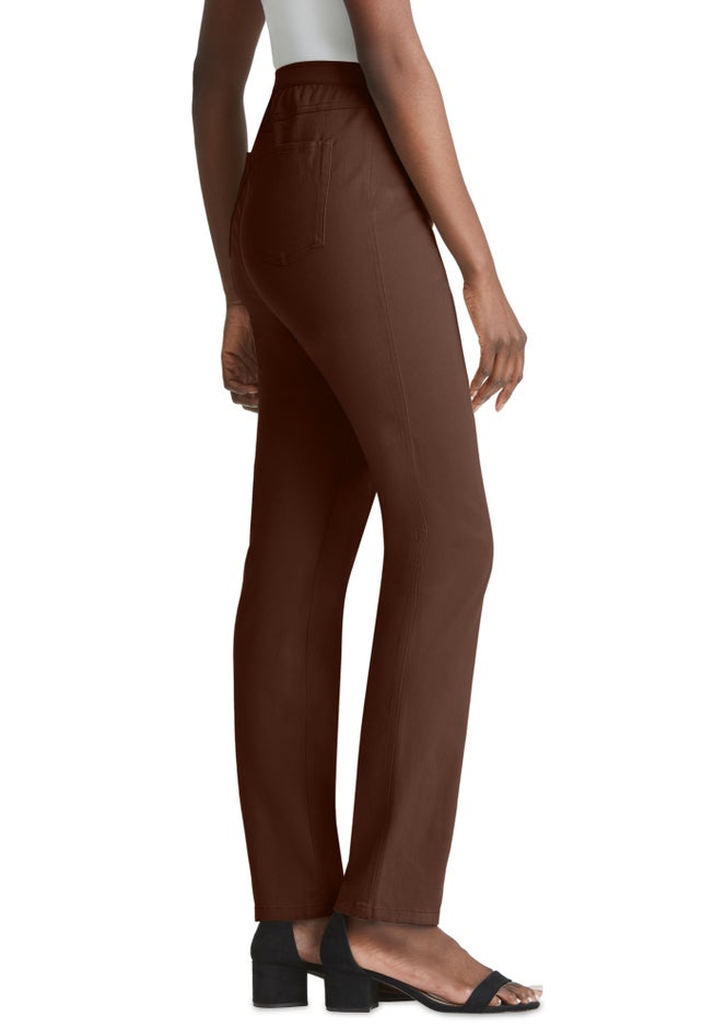 Stretch Denim Straight-Leg Jegging image number 1