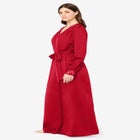 Amoureuse&reg; Peignoir 2-Piece Tricot Gown & Robe image number 2