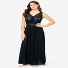 Amoureuse&reg; Peignoir 2-Piece Tricot Gown & Robe image number 3