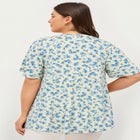 V-Neck Front Pleat Tunic image number 1
