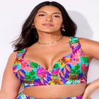 Bra Sized Ring Strap Bikini Top image number 0