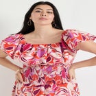 Smocked Bubble Dress image number null