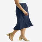 Midi Ruffle Skirt image number null