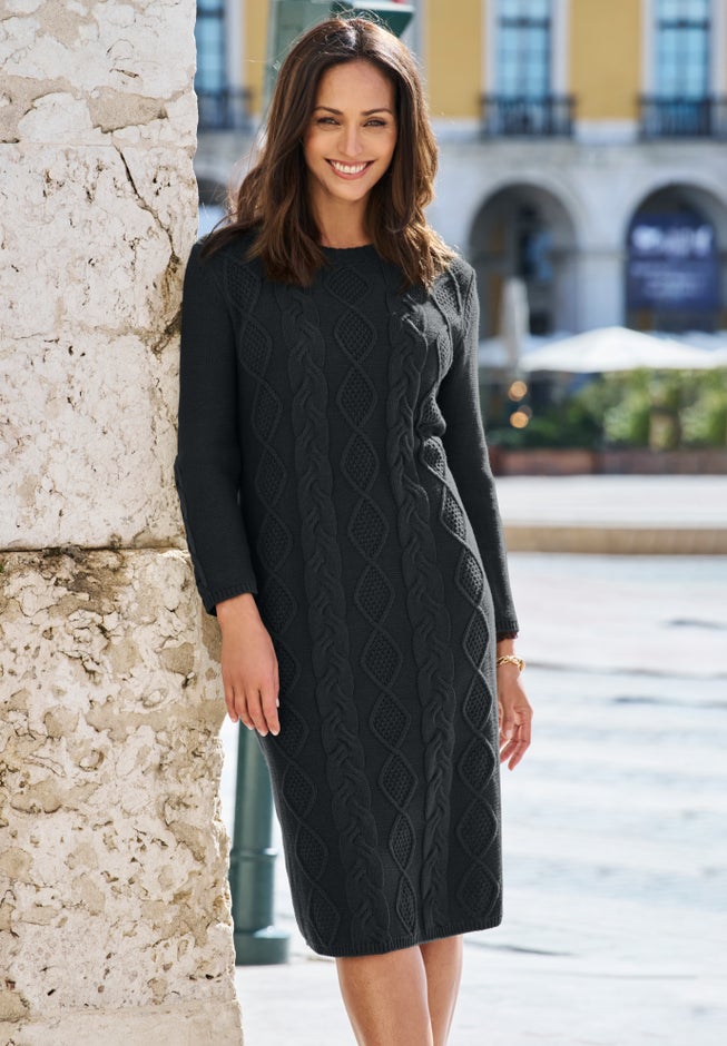 Cable Sweater Dress | Avenue Cable Sweater Dress | Avenue