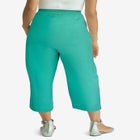 Gauze Wide Leg Crop Pant image number null