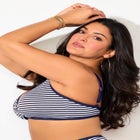 Metallic Lurex U-Wire Bikini Top image number 7