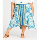 Jess Hanky Hem Skirt image number null