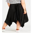 Pleated Plain Skirt image number null