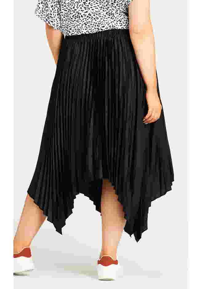 Pleated Plain Skirt image number 4