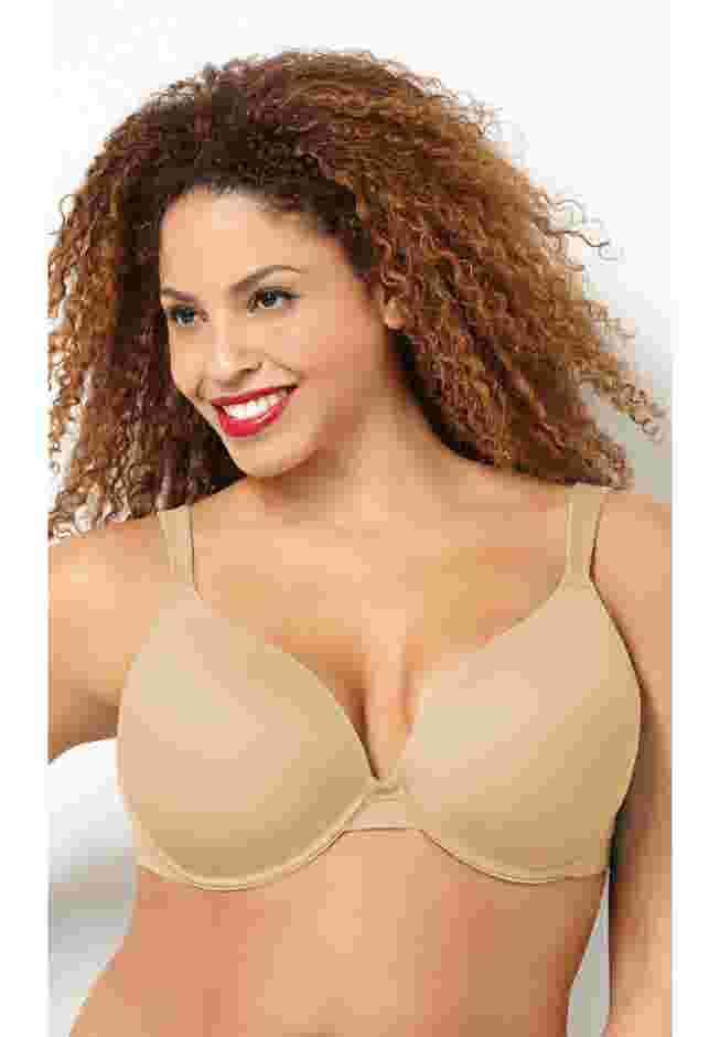 Underwire Basic Plunge Neckline Bra image number 0