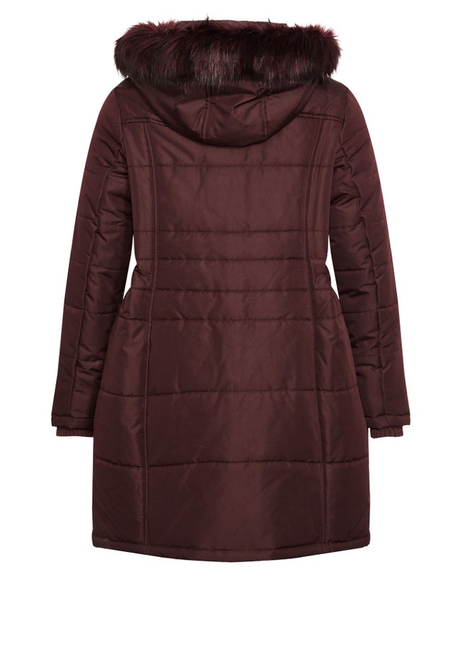 Side Belt Puffer Coat image number 7