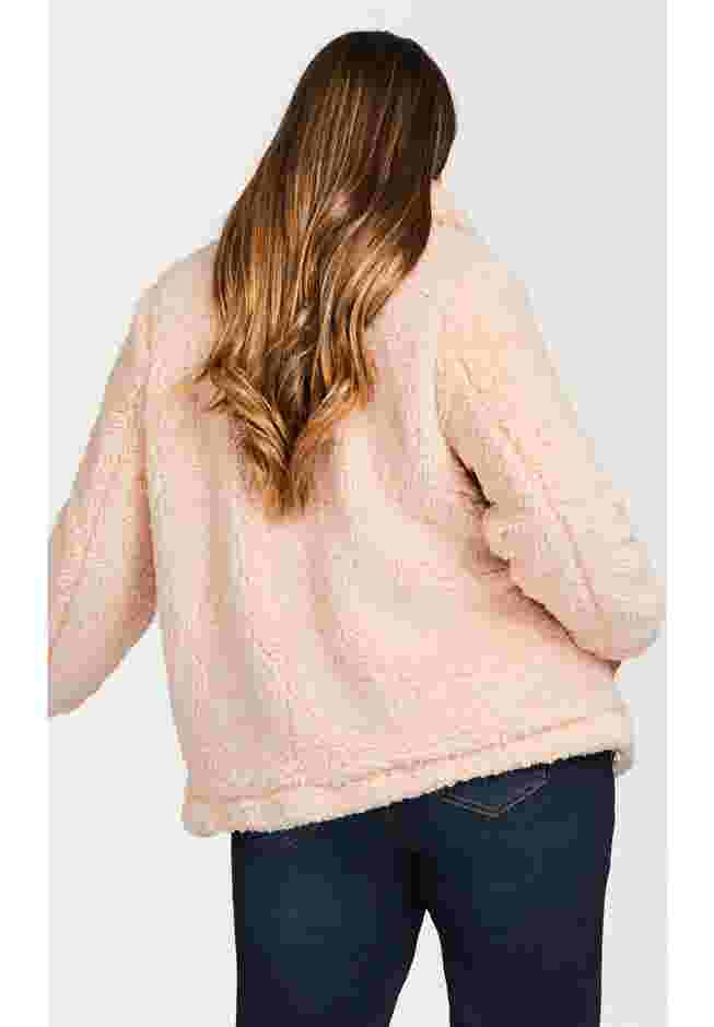 Sketchers Cozy Fleece Reversible Jacket image number 1