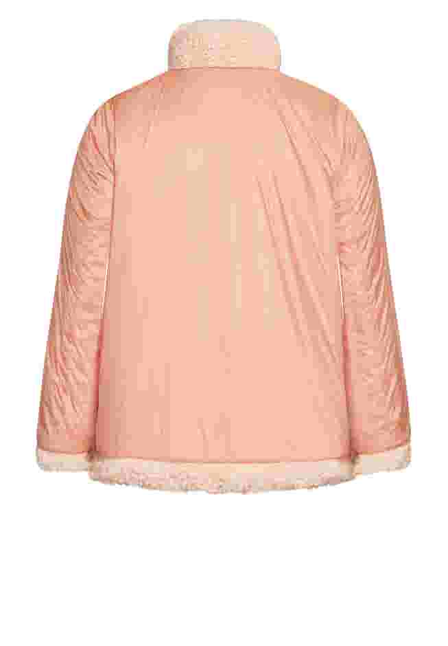 Sketchers Cozy Fleece Reversible Jacket image number 8