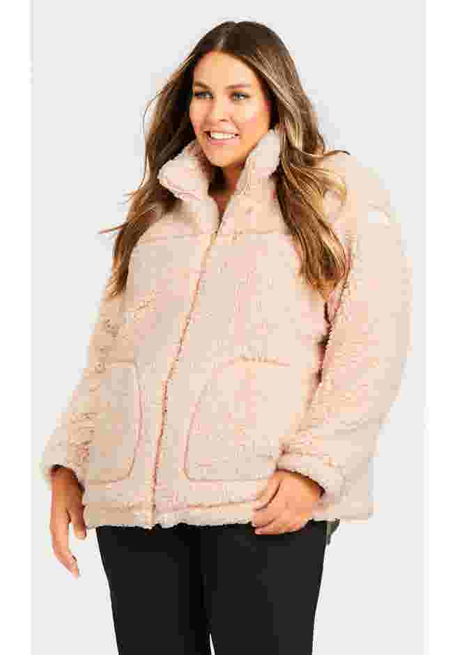 Sketchers Cozy Fleece Reversible Jacket image number 11